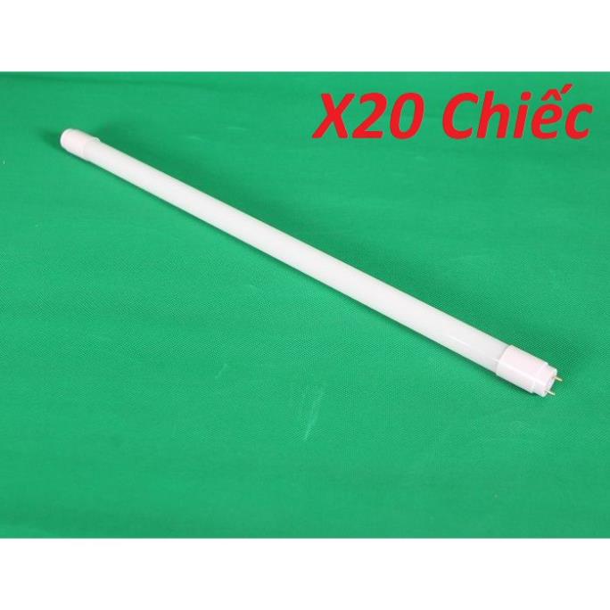 Bộ 20 bóng đèn tuýp Led T8 1m2 18w thủy tinh, bóng đèn tuýp led siêu sáng
