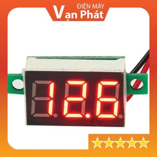 Hót - đồng hồ đo volt, hiển thị đèn led dãy đo 0-100v dc
