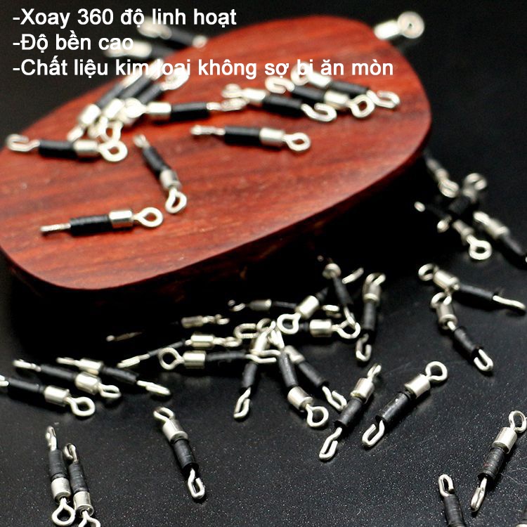 Vỉ Khóa Link Mà Ní Số 9 Câu Cá Chống Xoắn Cao cấp Siêu Tiện Lợi PK-2