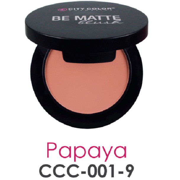 Phấn má hồng City Color BE MATTE BLUSH 15g