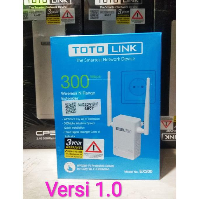 Thiết Bị Mở Rộng Không Dây Totolink Ex200 300mbps 0512