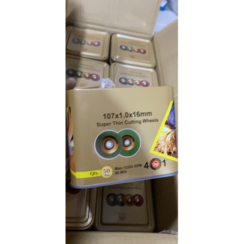 Đá cắt inox 1 tất  hộp 50 viên