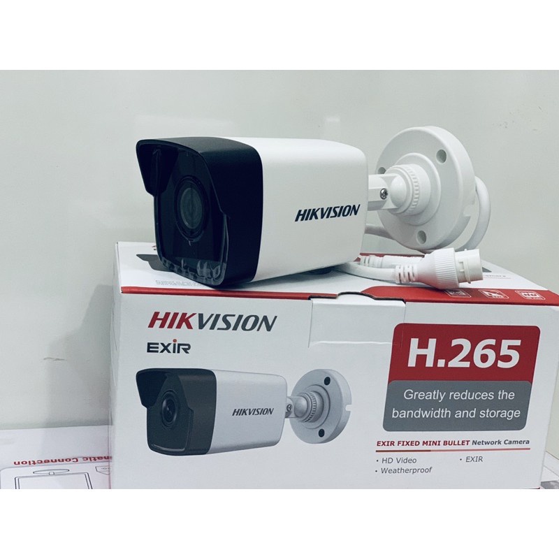 Camera IP Hồng ngoại 2MP Hikvision DS-2CD1023G0E-IF - Hỗ trợ thẻ nhớ - Hàng chính hãng