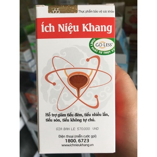 Ích niệu khang lọ 80 viên - giảm tiểu đêm