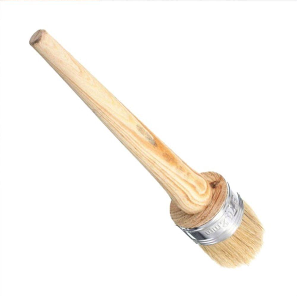Cọ Sơn Dầu Thân Gỗ Lông Mềm Chuyên Dùng Vệ Sinh Xe Hơi