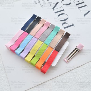 Kẹp mái bọc ruy băng nhỏ xinh 4k / cái