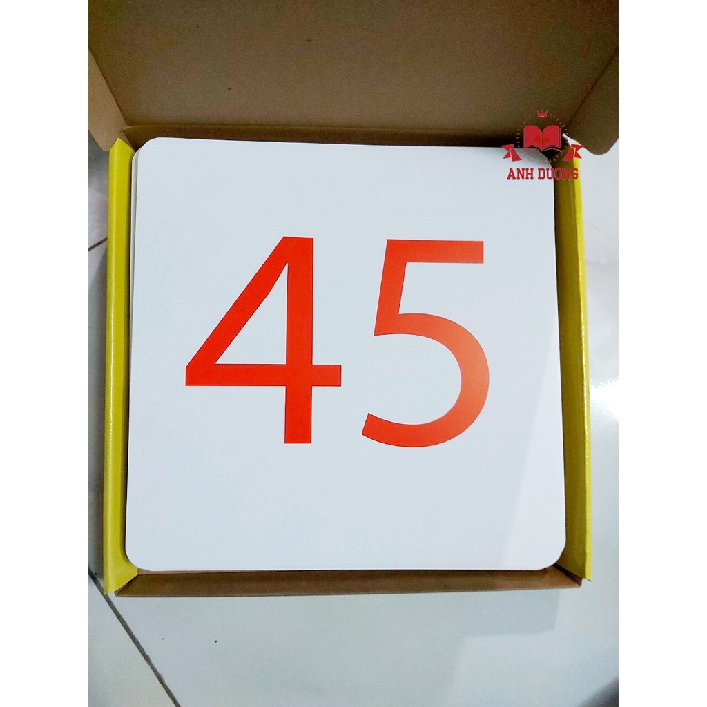 Bộ Thẻ Dạy Trẻ Học Toán Dotcard 20x20 cm- Flashcard thông minh cho trẻ