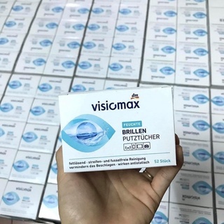 Combo 5 hộp giấy lau kính Visiomax - Đức