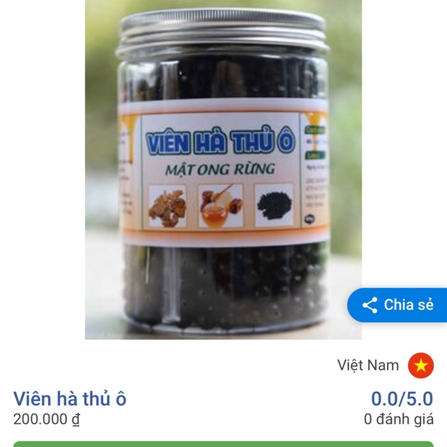 Combo 20 hũ viên hà thủ ô