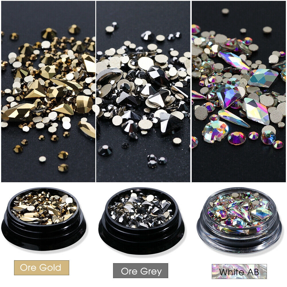 Hạt pha lê 3D đính móng trang trí nghệ thuật cho nữ