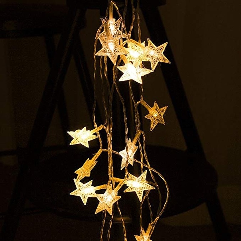 Dây Đèn LED 10 Bóng Trang Trí Tiệc Giáng Sinh Năm Mới