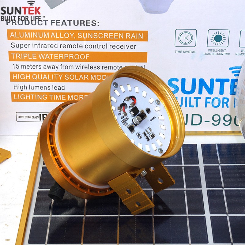 Đèn LED Trang Trí Sân Vườn Năng Lượng Mặt Trời SUNTEK Solar Light JD-9909 15W - Hàng Chính Hãng - Bảo hành 3 năm 1 đổi 1