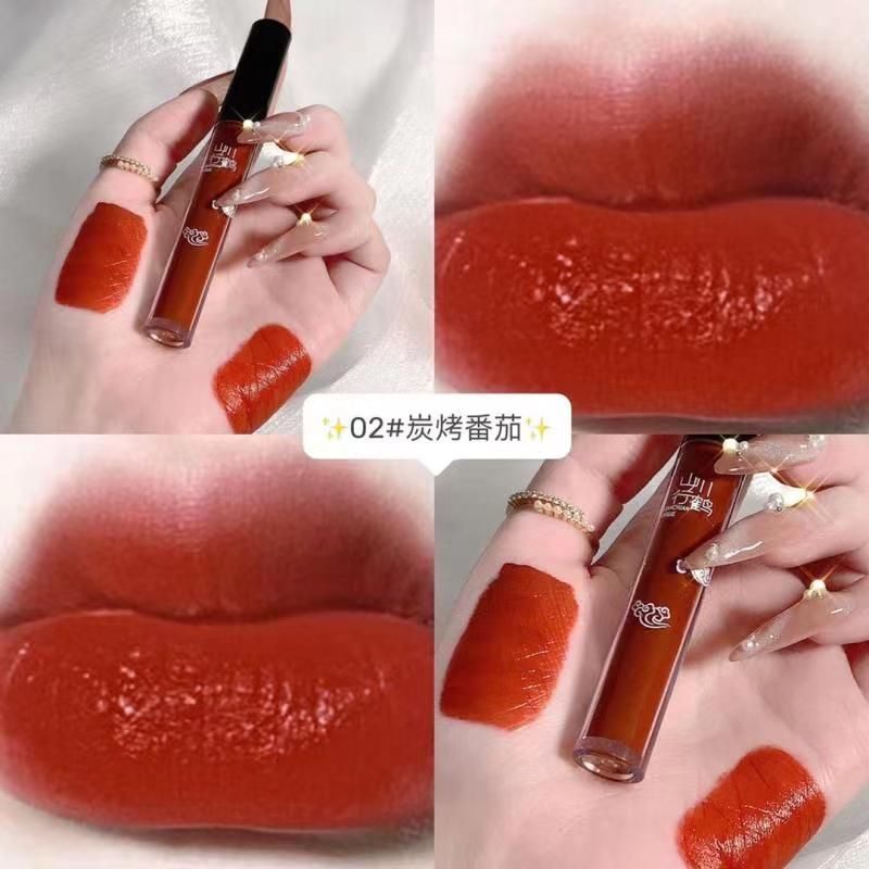 Set Son Cổ Trang Vongee Hộp Màu Đen - Set Son Cổ Trang Màu Đỏ- Set Son Đẹp | BigBuy360 - bigbuy360.vn