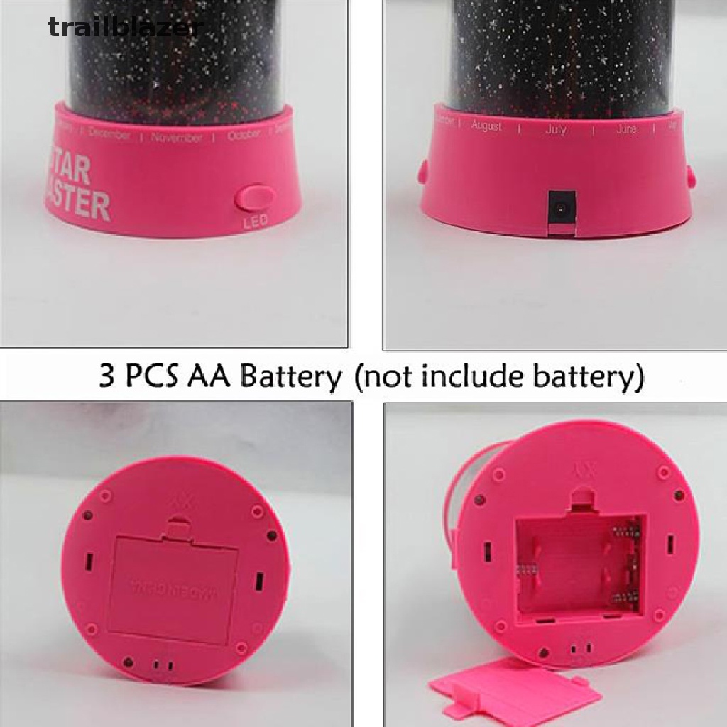 1 Đèn LED Chiếu Bầu Trời Đầy Sao Nhiều Màu Sắc Đa Dạng Cho Bé UIO