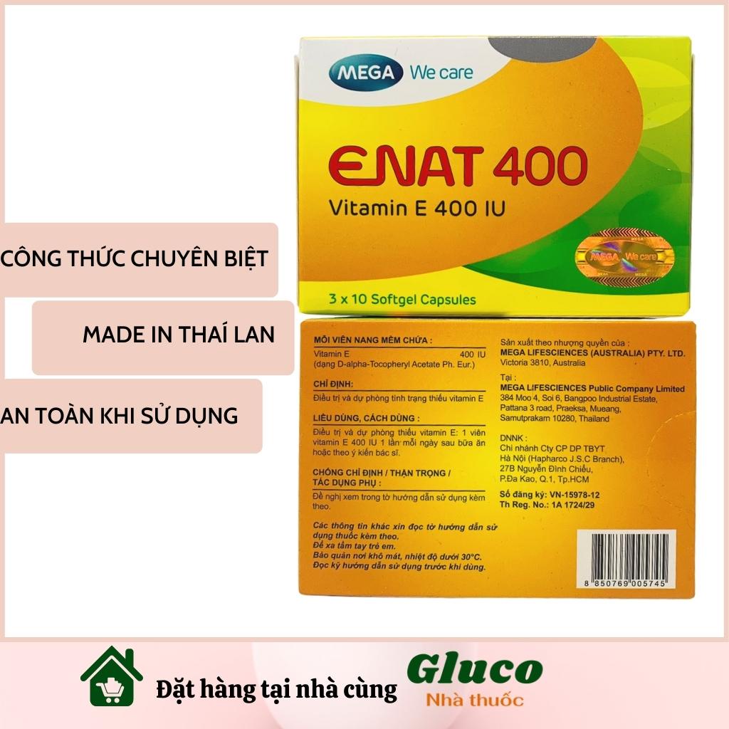 Enat 400 Vitamin E 400iu hộp 30 viên