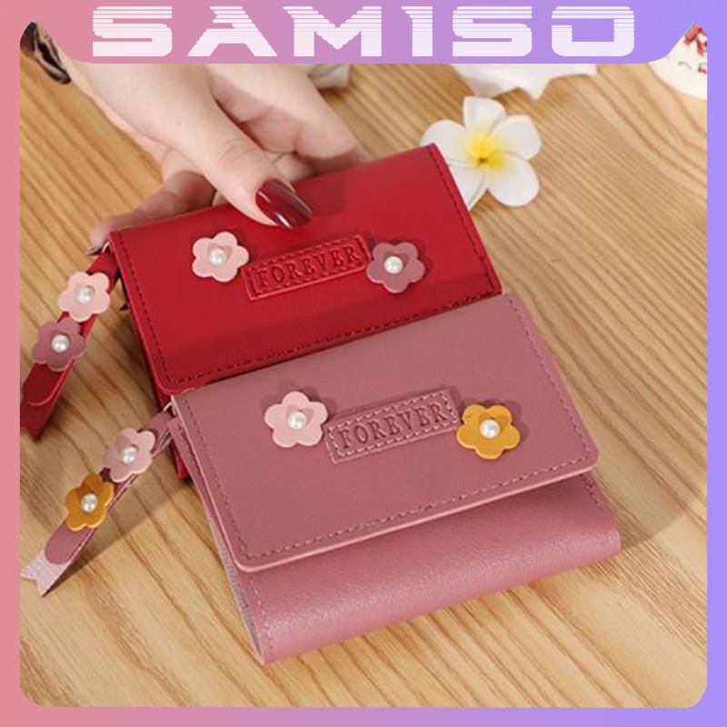 Ví nữ ngắn đẹp cầm tay mini nhỏ gọn bỏ túi nhiều ngăn dễ thương NG34 | BigBuy360 - bigbuy360.vn