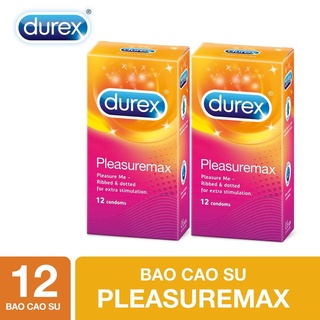 Bao cao su Durex Pleasuremax bao 12