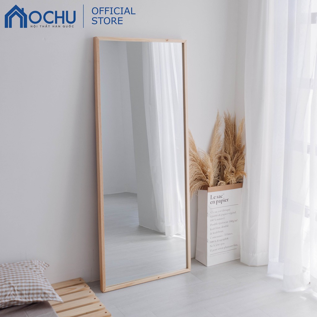 Gương Đứng Soi Toàn Thân Khung Gỗ OCHU - Mirror L - Natural | BigBuy360 - bigbuy360.vn