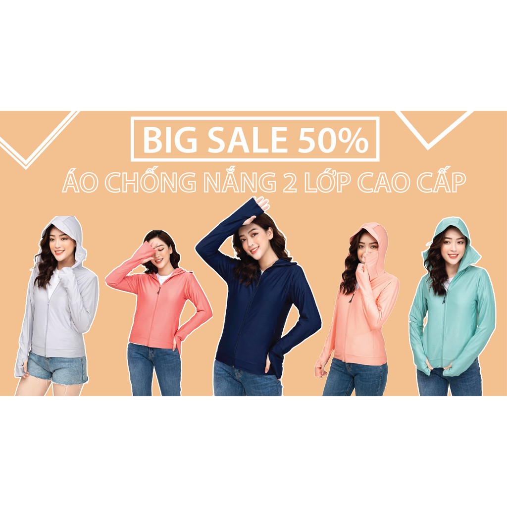 Áo Chống Nắng 2 Lớp Cao cấp Muji | BigBuy360 - bigbuy360.vn