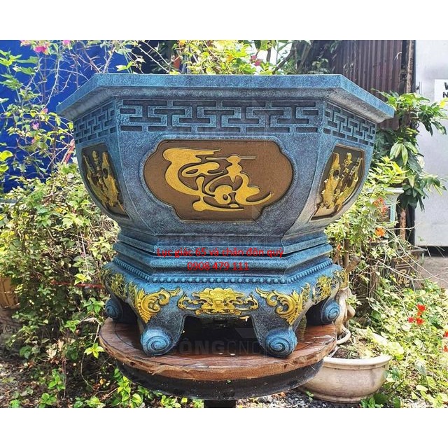 Khuôn đúc đôn chân kỷ dùng cho lục giác 58 , 60 , 65 và chum 55 ABS