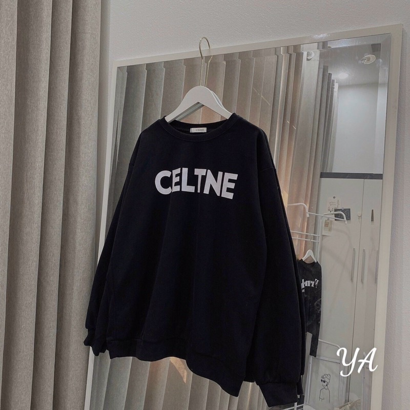 Áo nỉ swt cổ tròn QC ESEN/CELTNE siêu dày ấm (annstore_ảnh thật)