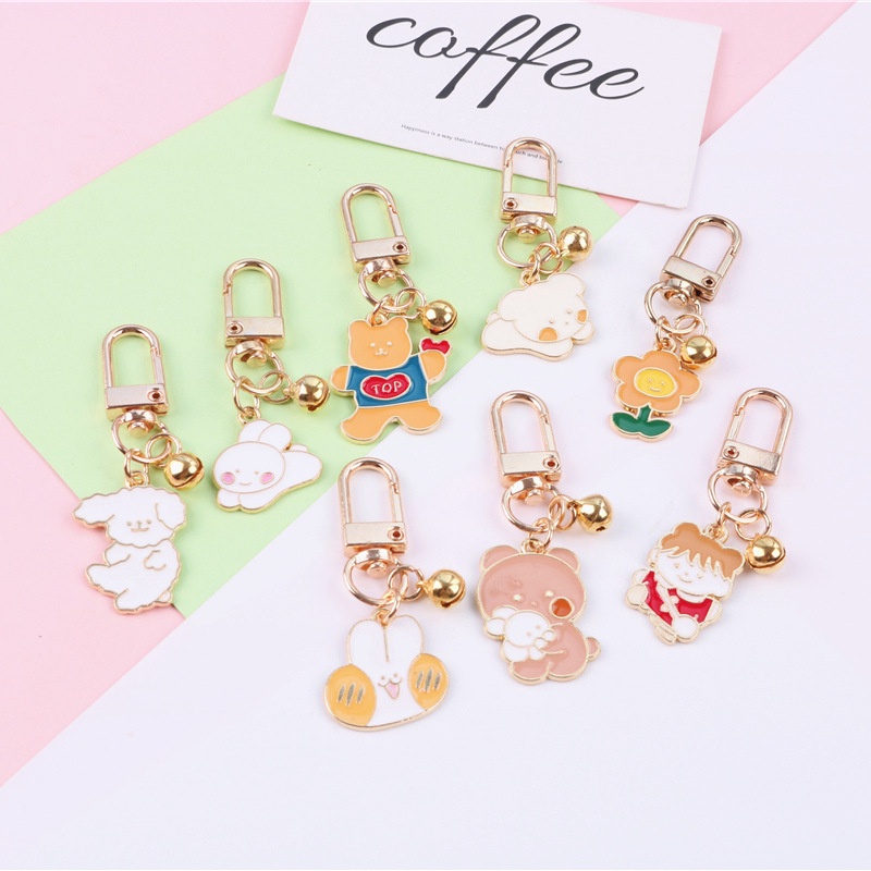 Móc Khóa Họa Tiết Hoạt Hình Phong Cách Trung Quốc