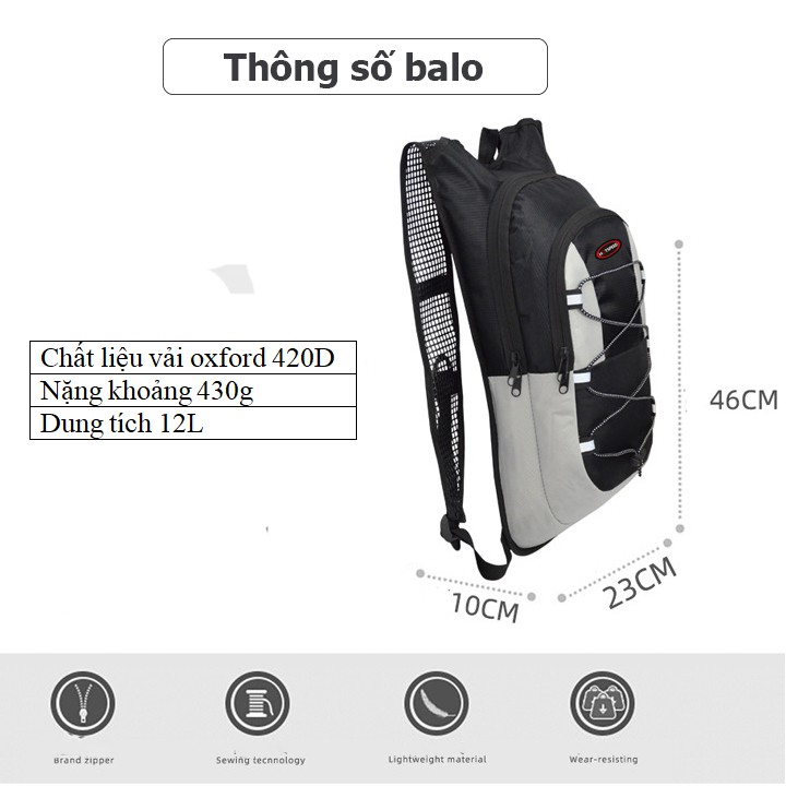 Balo thể thao ngoài trời đạp xe chạy bộ HL12