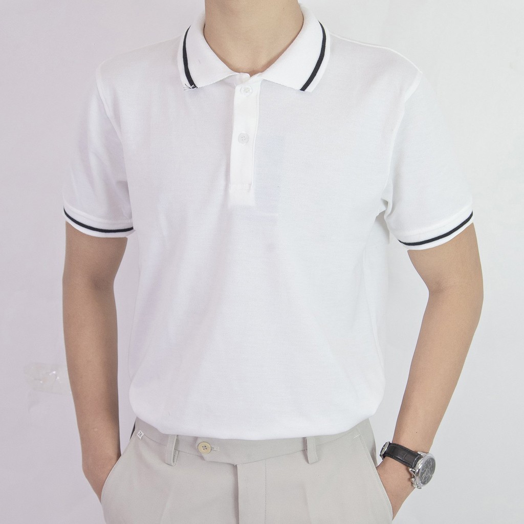 Áo thun polo nam nữ unisex mặc cặp đôi , hot trend 2021 | BigBuy360 - bigbuy360.vn