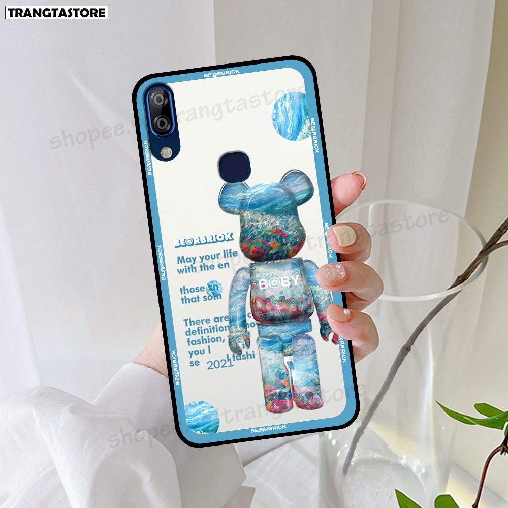 Ốp Vsmart Active 1 / Active 1 Plus / Active 1+ in hình gấu Bearbrick,Mountain,xanh,đen,đỏ giá rẻ