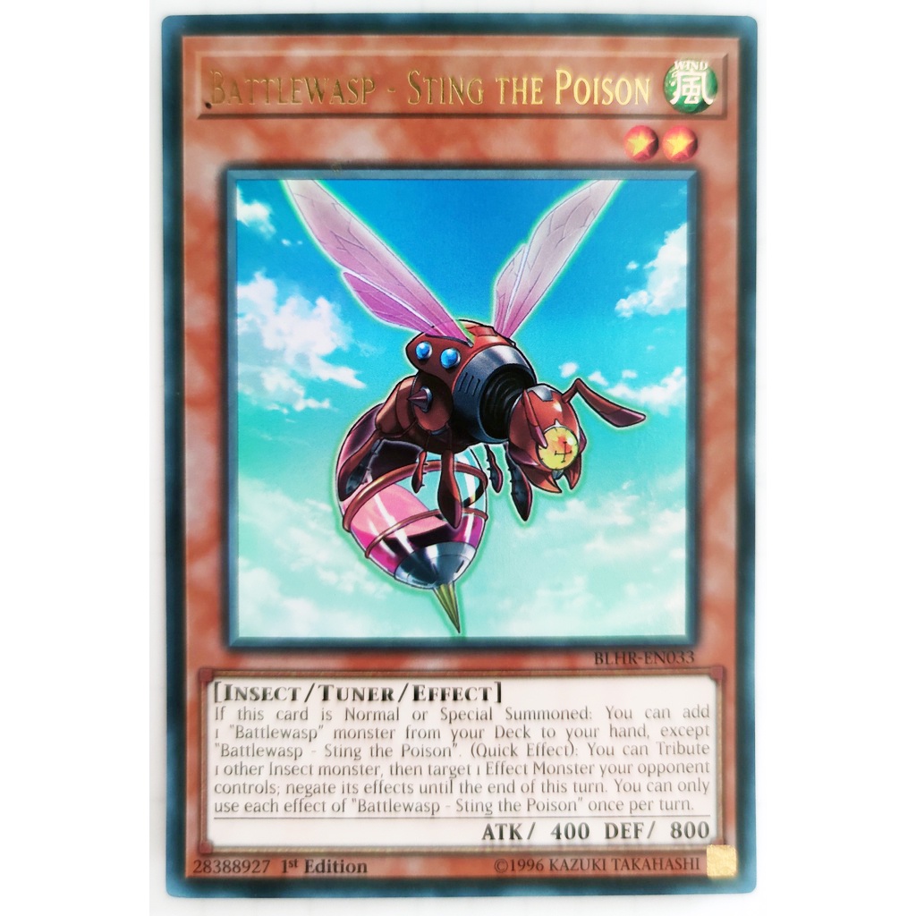 [Thẻ Yugioh] Battlewasp - Sting the Poison |EN| Ultra Rare (ARC-V)