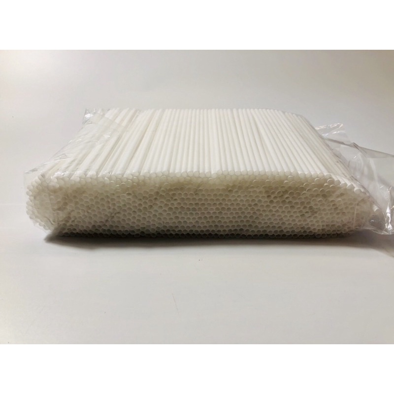 100 ống hút trắng phi 6