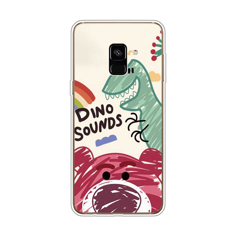 Ốp Điện Thoại TPU Dẻo In Họa Tiết Độc Đáo Thời Trang Cho Samsung Galaxy A8 plus 2018 A6 2018 plus