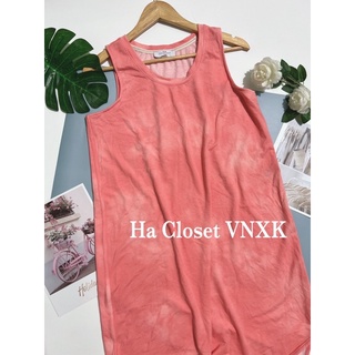 Đầm Thun Suông Sát Nách Dư Xịn