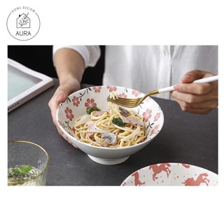 Tô canh size vừa hình phễu (Ảnh Thật) - Xanh,trắng, đen