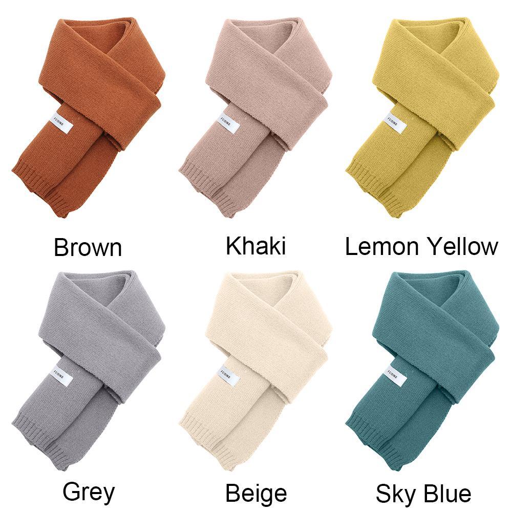 Khăn Choàng Cổ Dệt Kim Dày Dặn Dễ Thương Cho Nữ