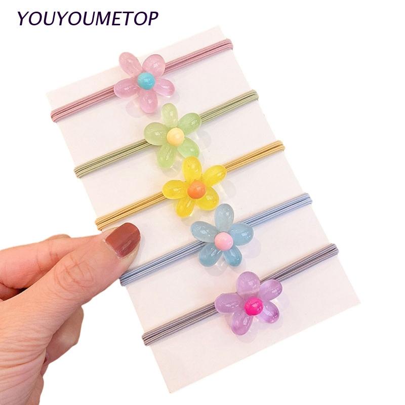 Dây Cột Tóc Màu Dạ Quang Xinh Xắn YOUYO