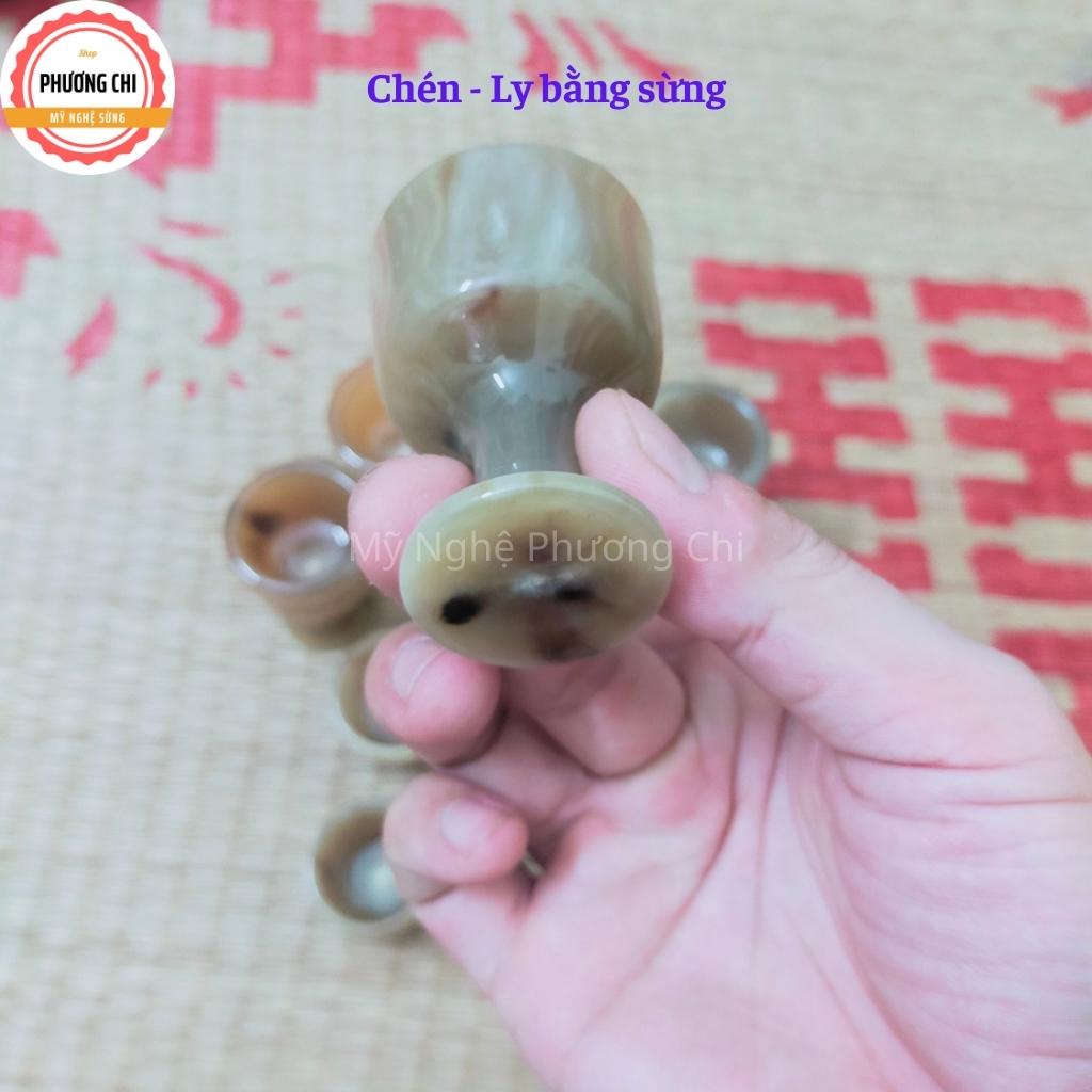 Ly sừng, chén sừng dùng để uống rượu thanh lọc giải độc và nhiệt | Mỹ nghệ phương chi