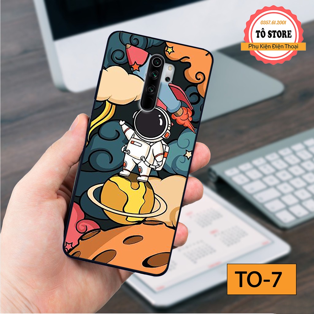 Ốp lưng Xiaomi Redmi Note 8 / Redmi Note 8 Pro / Redmi 8 - Ốp lưng Xiaomi in hình phi hành gia vũ trụ cá tính độc đáo