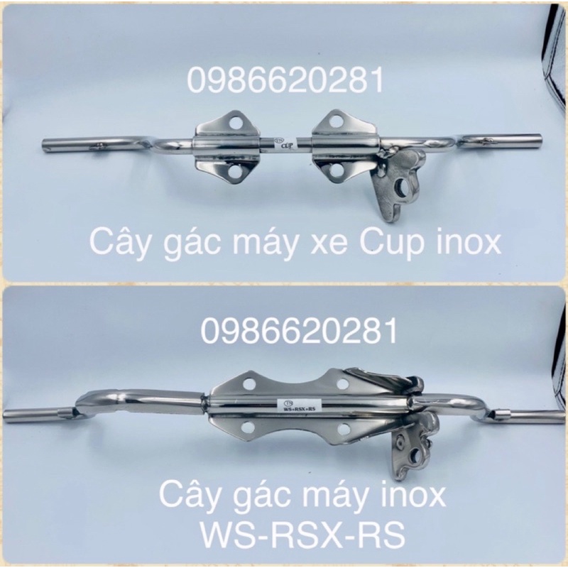Cây gác máy inox WS-RSX-RS-FU và FU125+FU2018