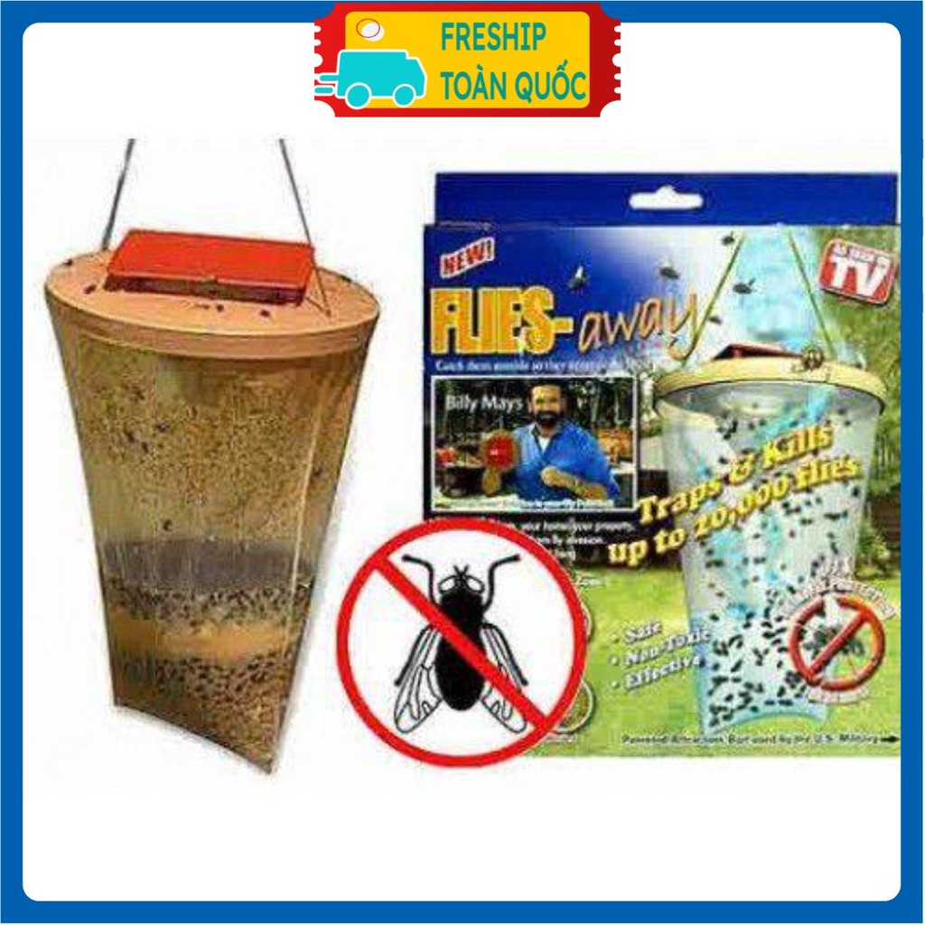 Giỏ Lưới Bắt Ruồi Trap &amp; Kills Siêu Nhạy Usa Store
