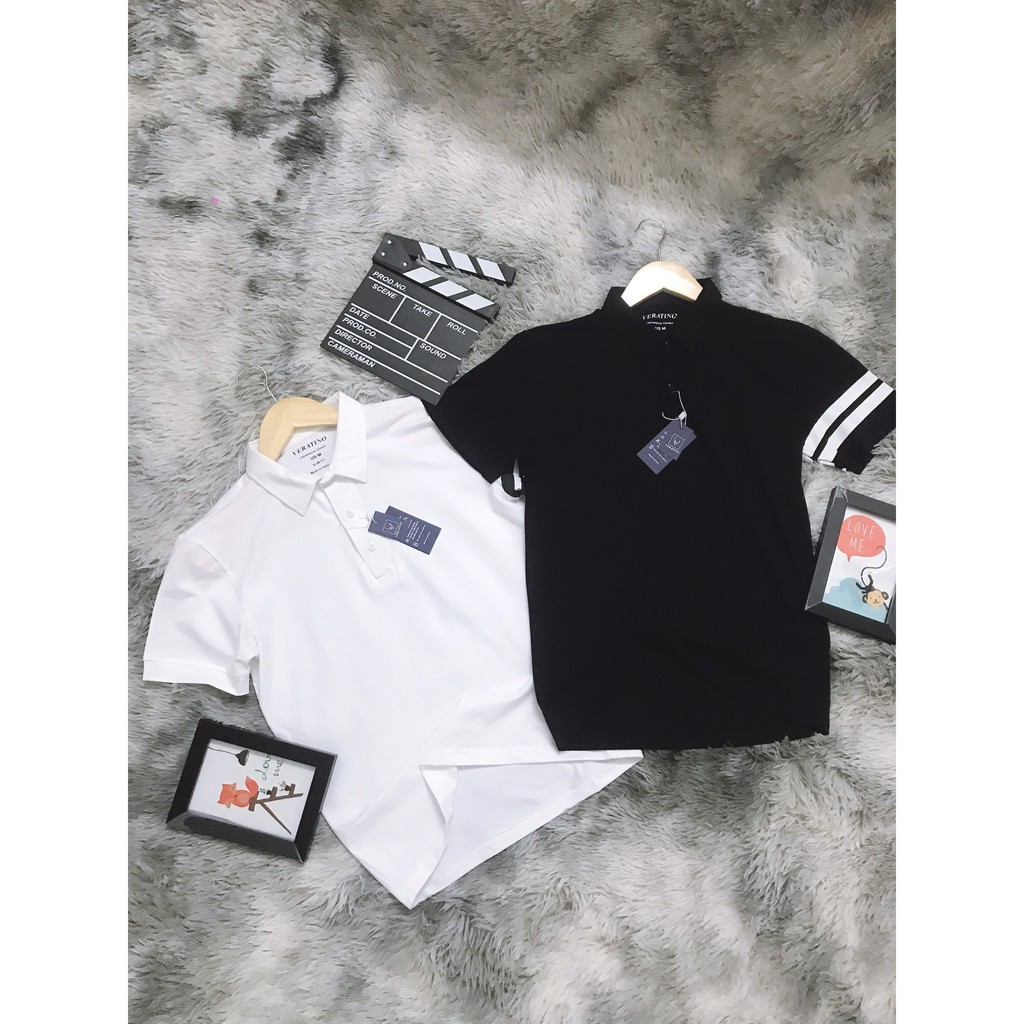 Áo polo nam, áo thun nam có cổ, chất liệu cotton 100% mềm mịn thanh lịch sang trọng. | BigBuy360 - bigbuy360.vn
