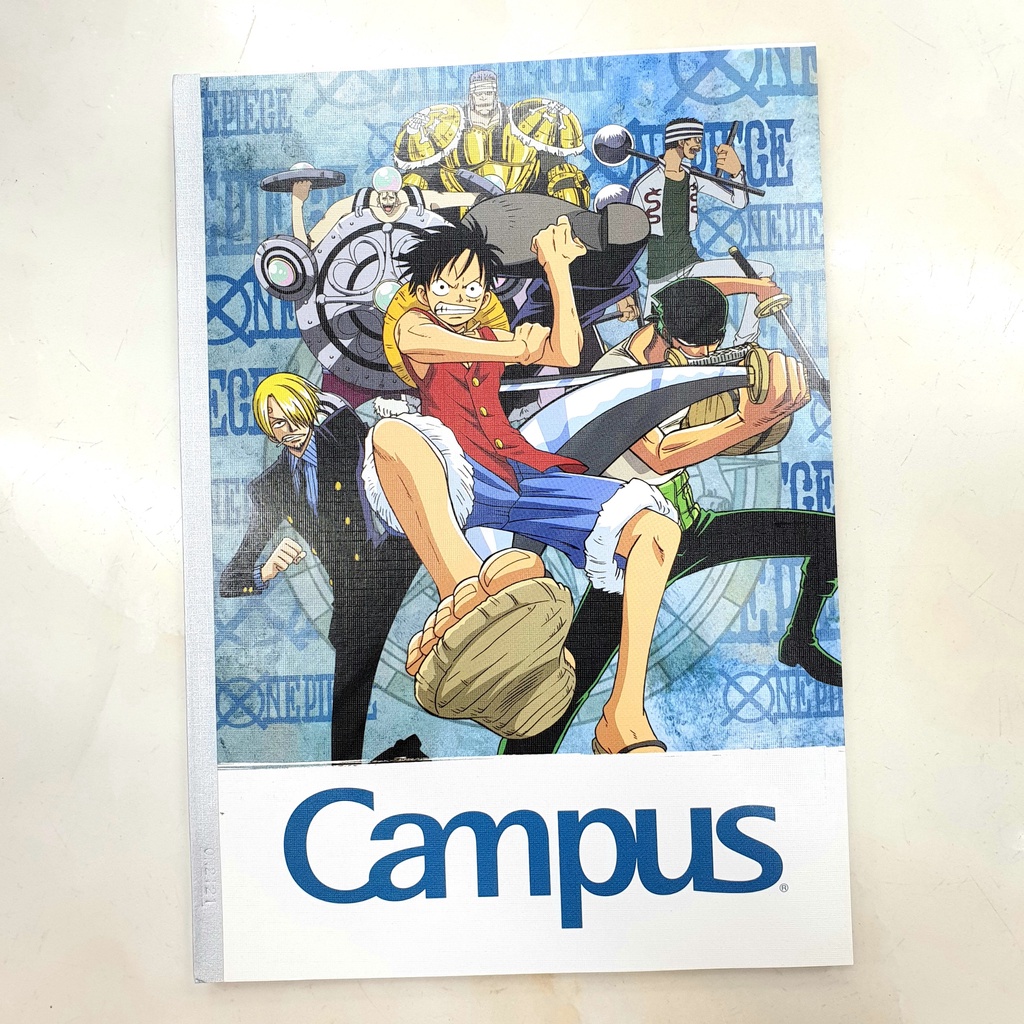 Vở Campus B5 Kẻ Ngang Có Chấm 200 Trang ĐL 70 One Piece