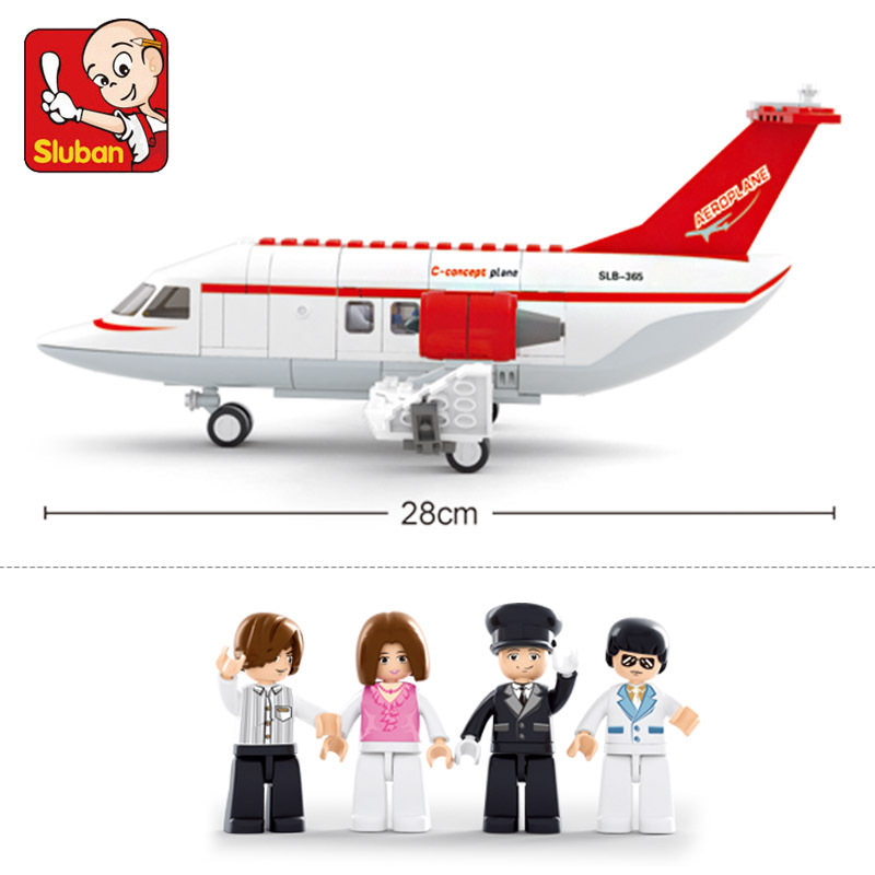 Bộ đồ chơi lắp ráp mô hình máy bay gồm 275 mảnh sluban 0365