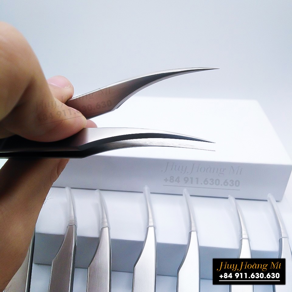 Nhíp Tách Cá Heo, Nhíp Tách Mi Cá Heo_Keo Nối Mi_Dụng Cụ Nối Mi _Huy Hoàng Mi