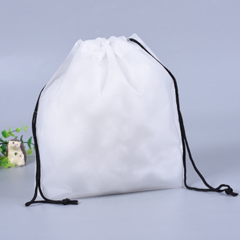 Túi Dây Rút Chất Liệu Cotton Mềm Mại Họa Tiết Hoạt Hình