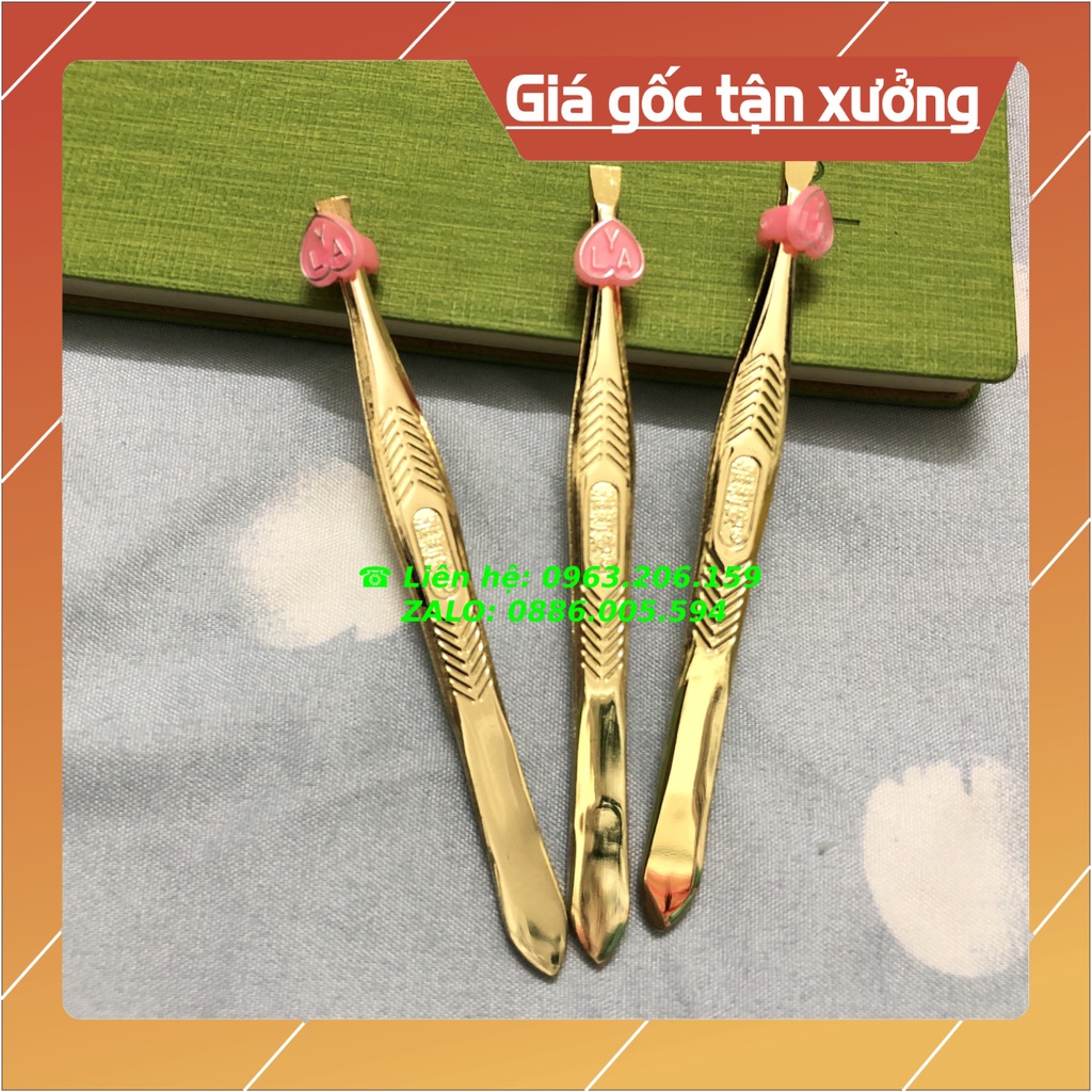 [NEW] Nhíp Nhổ Lông, Tóc Đa Năng, Chất Liệu Thép Mạ Vàng