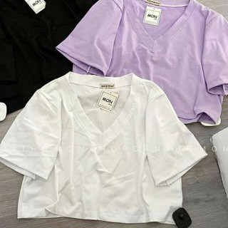 Áo thun croptop form rộng - xp7jo7890
