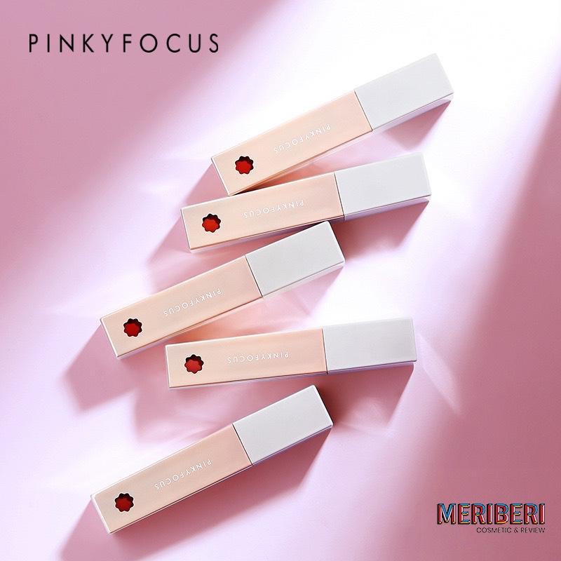 🔥Son tint Pinky Focus (đánh lòng môi) Hương Đào thơm mát dịu dàng siêu thích, màu son dễ dùng & ít trôi