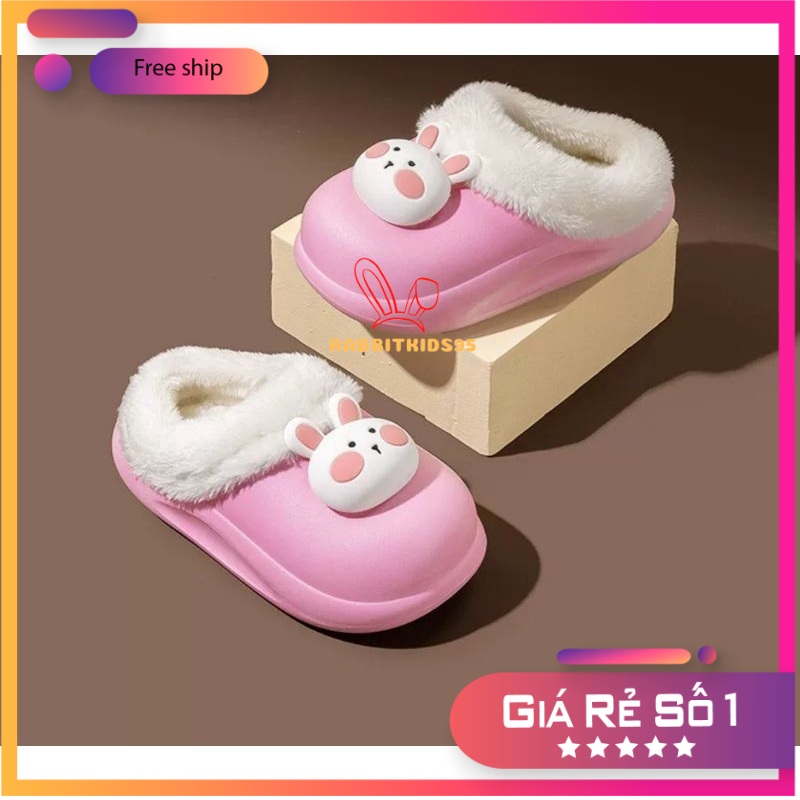 BN24124.DÉP LÓT LÔNG ĐI TRONG NHÀ CHO BÉ TRAI,BÉ GÁI CỰC KÌ DỄ THƯƠNG