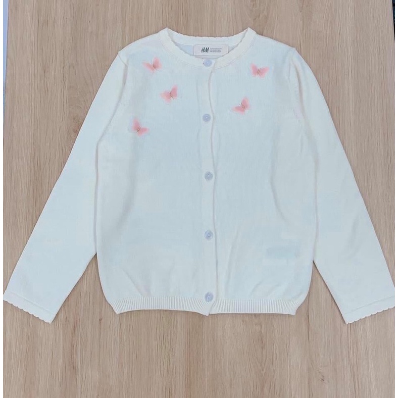 Áo len cardigan Hm dư xịn bé gái